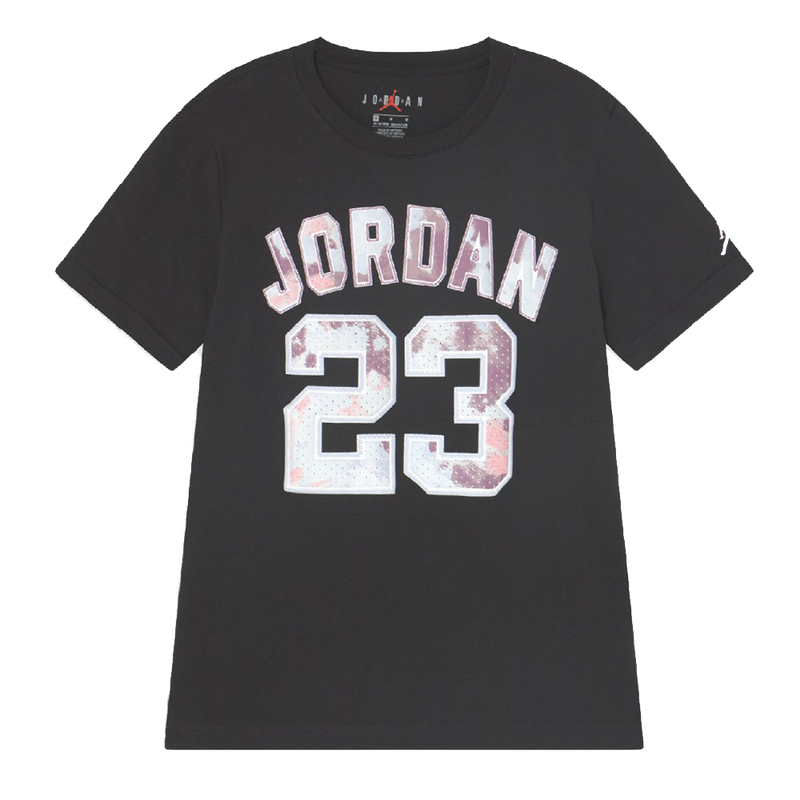 Jordan 23 Ice Dye Kids Tee 'Black'