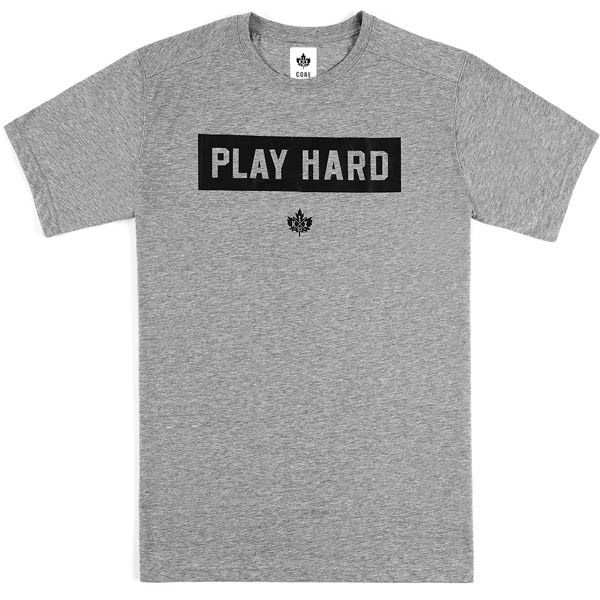K1X Core Play Hard T-Shirt 'Grey'