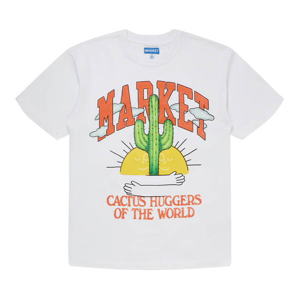 Market Cactus Lovers T-Shirt white