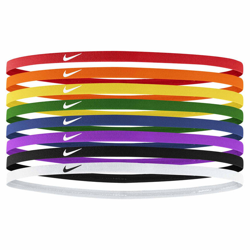 Nike Skinny Headbands 8 Pack 'Pimento/Orange/Sunlight'