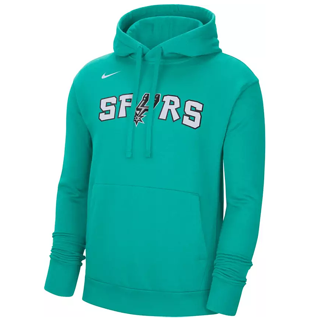 Nike Fleece Essential San Antonio Spurs City Edition Boys Pullover 'Green'