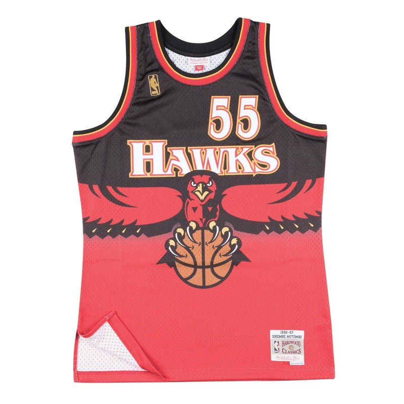 Mitchell & Ness NBA Atlanta Hawks Dikembe Mutombo Swingman Jersey 'Red'