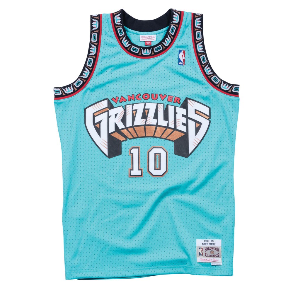 Mitchell & Ness NBA Swingman Jersey 2.0 Vancouver Grizzlies 1998-99 Mike Bibby 'Teal'