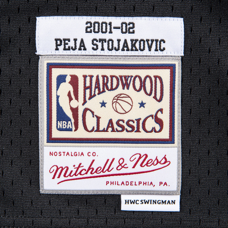 Men's Sacramento Kings Peja Stojakovic Mitchell & Ness Light Blue 2001/02  Hardwood Classics Swingman Jersey