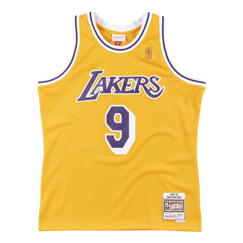 Mitchell & Ness NBA Swingman Jersey Lo Angeles Lakers "Nick Van Exel" 'Amarillo/Purple''