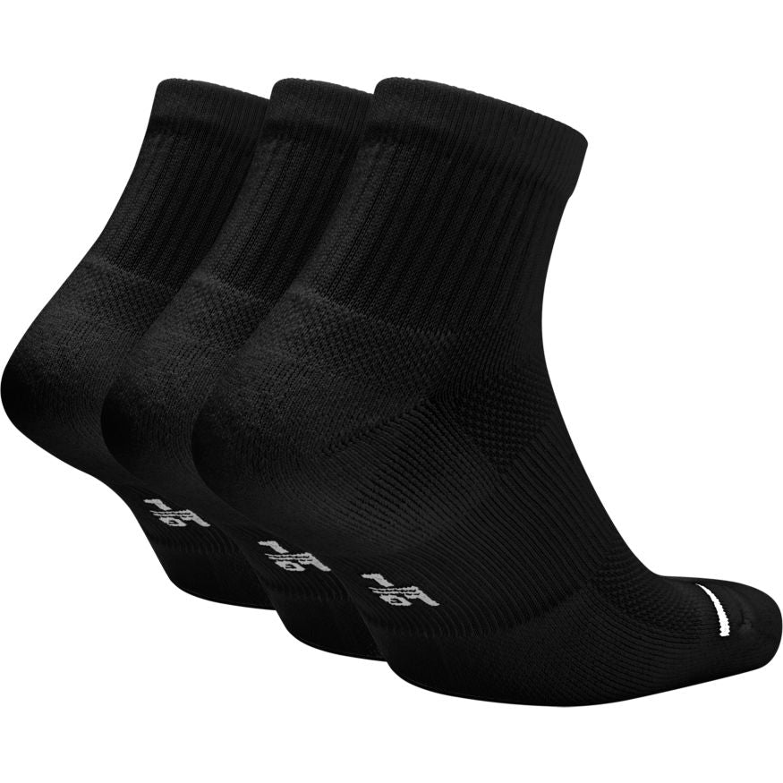 Jordan Jumpman High-Intensity Quarter Sock (3 Pair) --_'Black'_
