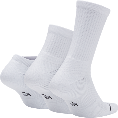 Jordan Waterfall Socks 3Pairs 'White'