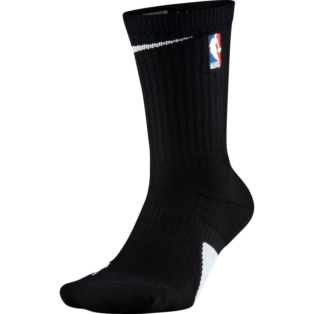 Nike Elite NBA Crew Socks 'Black/White'