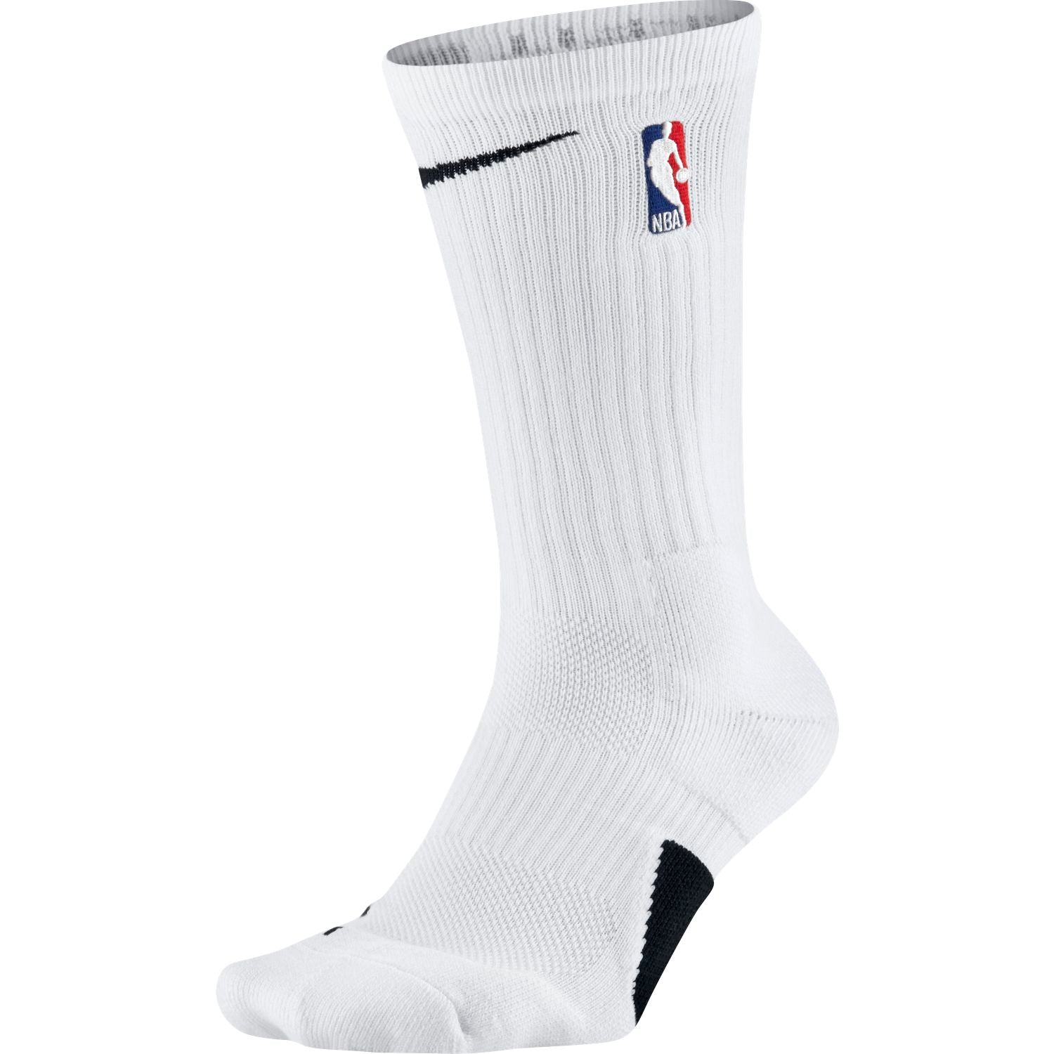 Nike Elite NBA Crew Socks 'White/Black' – Bouncewear