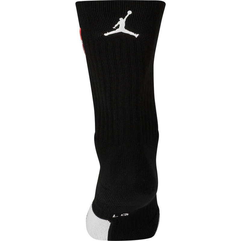 Jordan Crew Socks NBA 'Black/White'