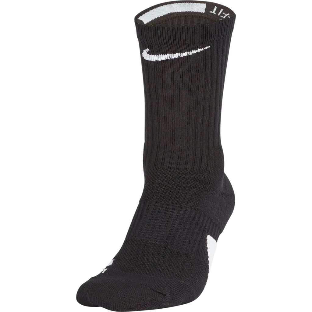 Nike Elite Basketball Crew Socks 'Black/White'