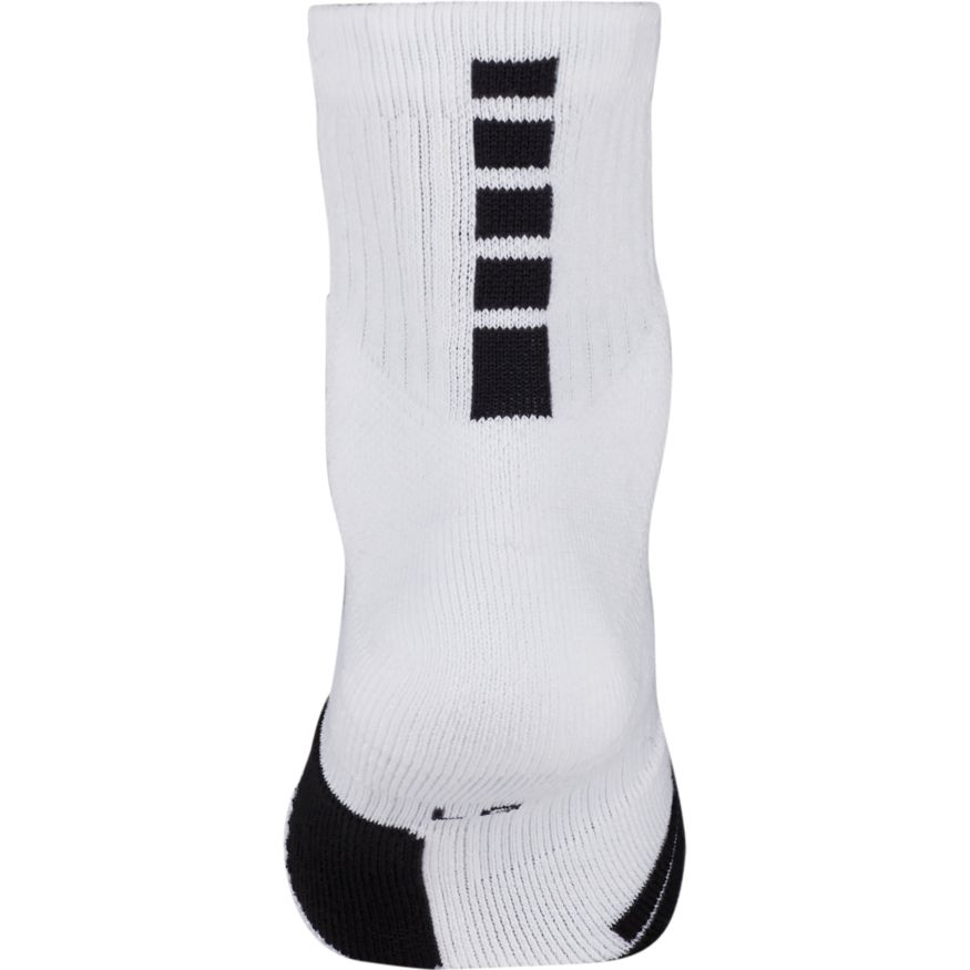 Nike Elite Mid Basketball Socks 'White'