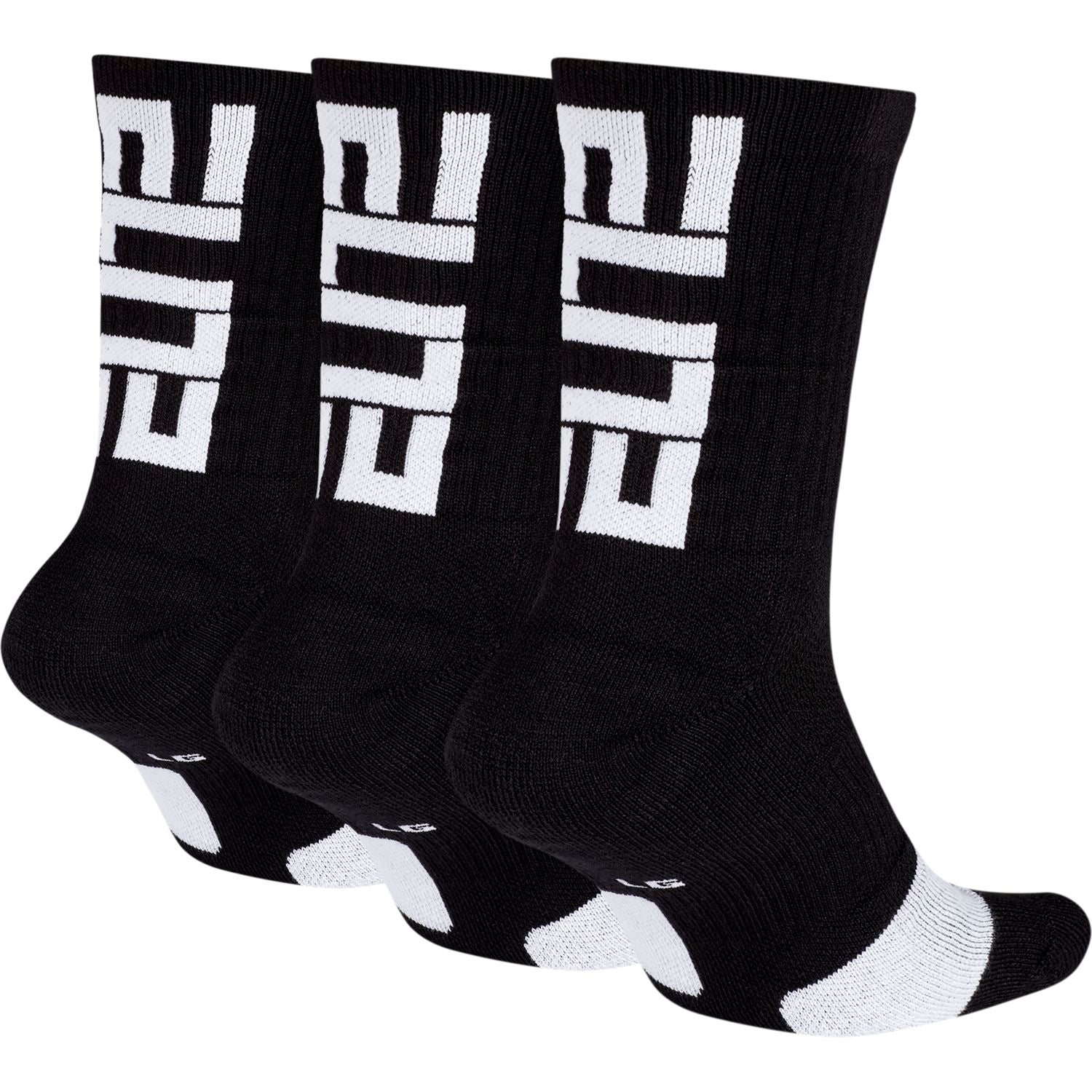 Mew Mew besteden Antecedent Nike Elite Unisex Crew Basketball Socks 3Pair 'Black/White' – Bouncewear