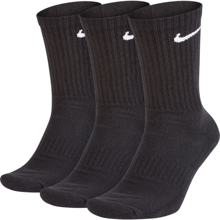 Nike Everyday Cushion Crew Training Socks (3 Pair) --_'Black'_