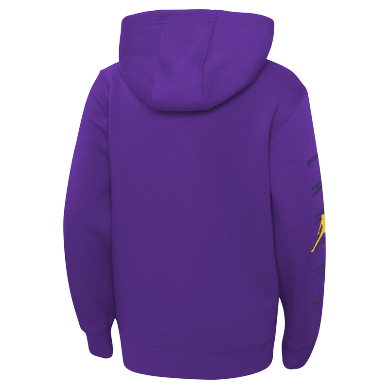 Jordan NBA Los Angeles Lakers Courtside Statement Kids Zip Hoody 'Purple'