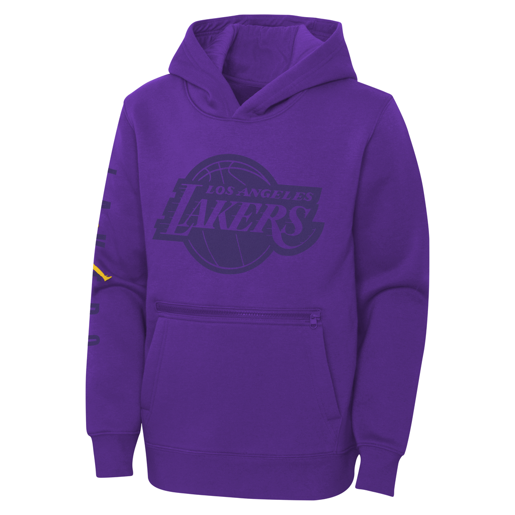 Jordan NBA Los Angeles Lakers Courtside Statement Kids Zip Hoody 'Purple'