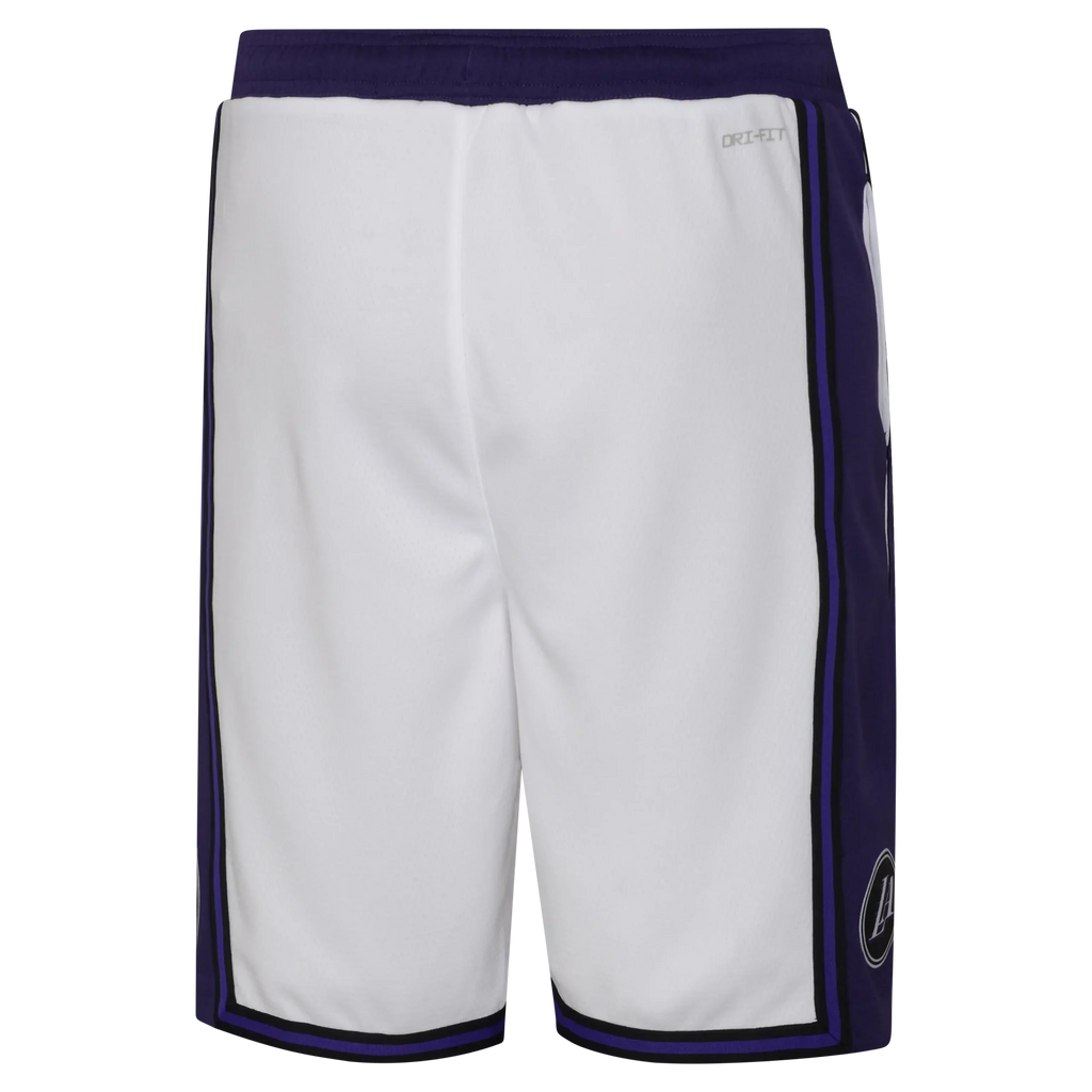 Nike NBA Los Angeles Lakers City Edition Boys Short 'White'