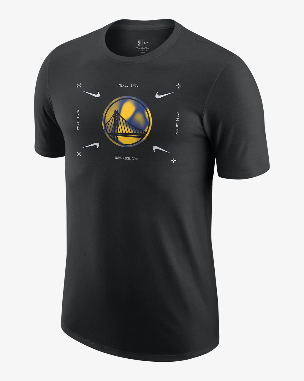 Golden State Warriors Men's Nike NBA T-Shirt 'Black'
