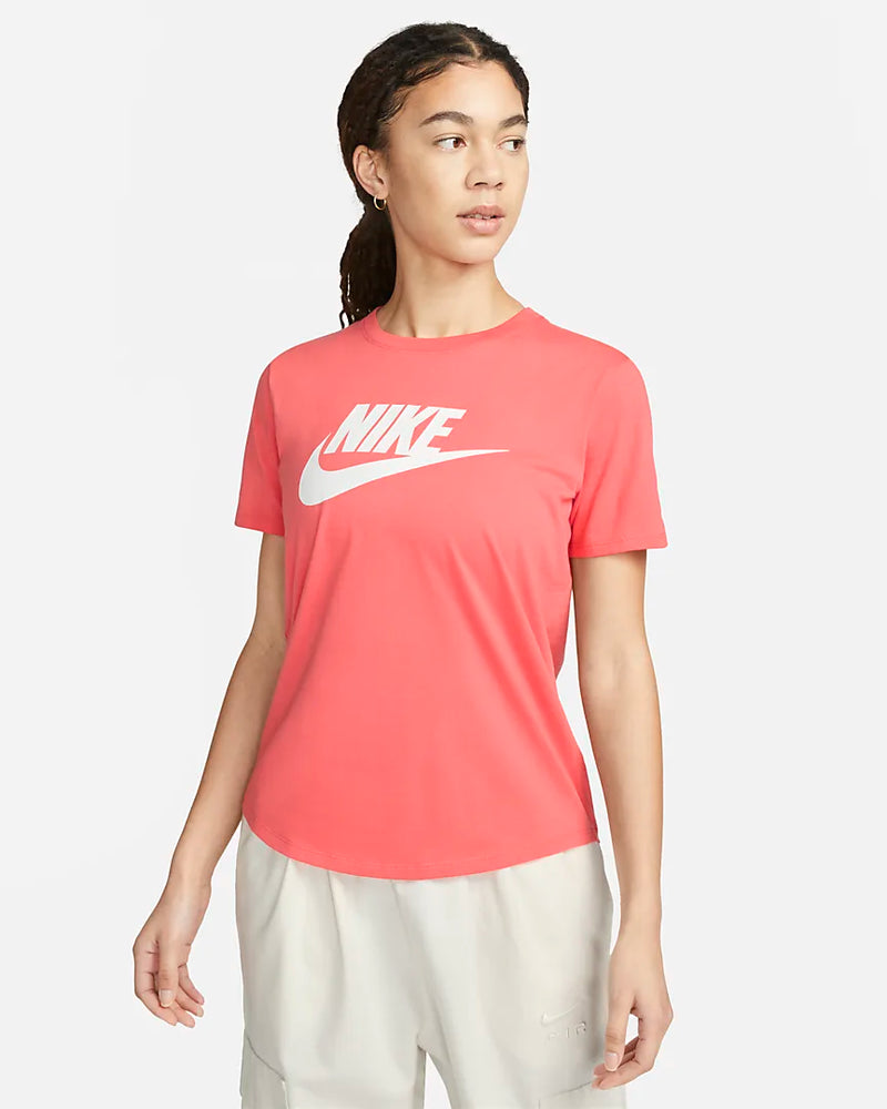 Nike Sportswear Essentials Women's Logo T-Shirt 'Sea Coral/White'