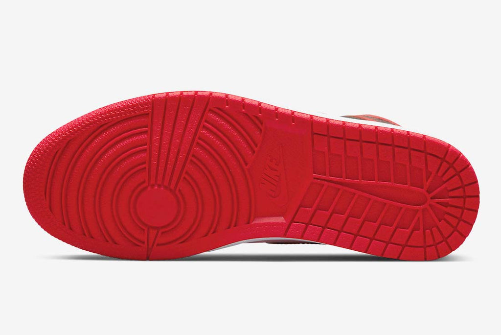 Air Jordan 1 Retro High OG Shoes 'White/Red/Black'