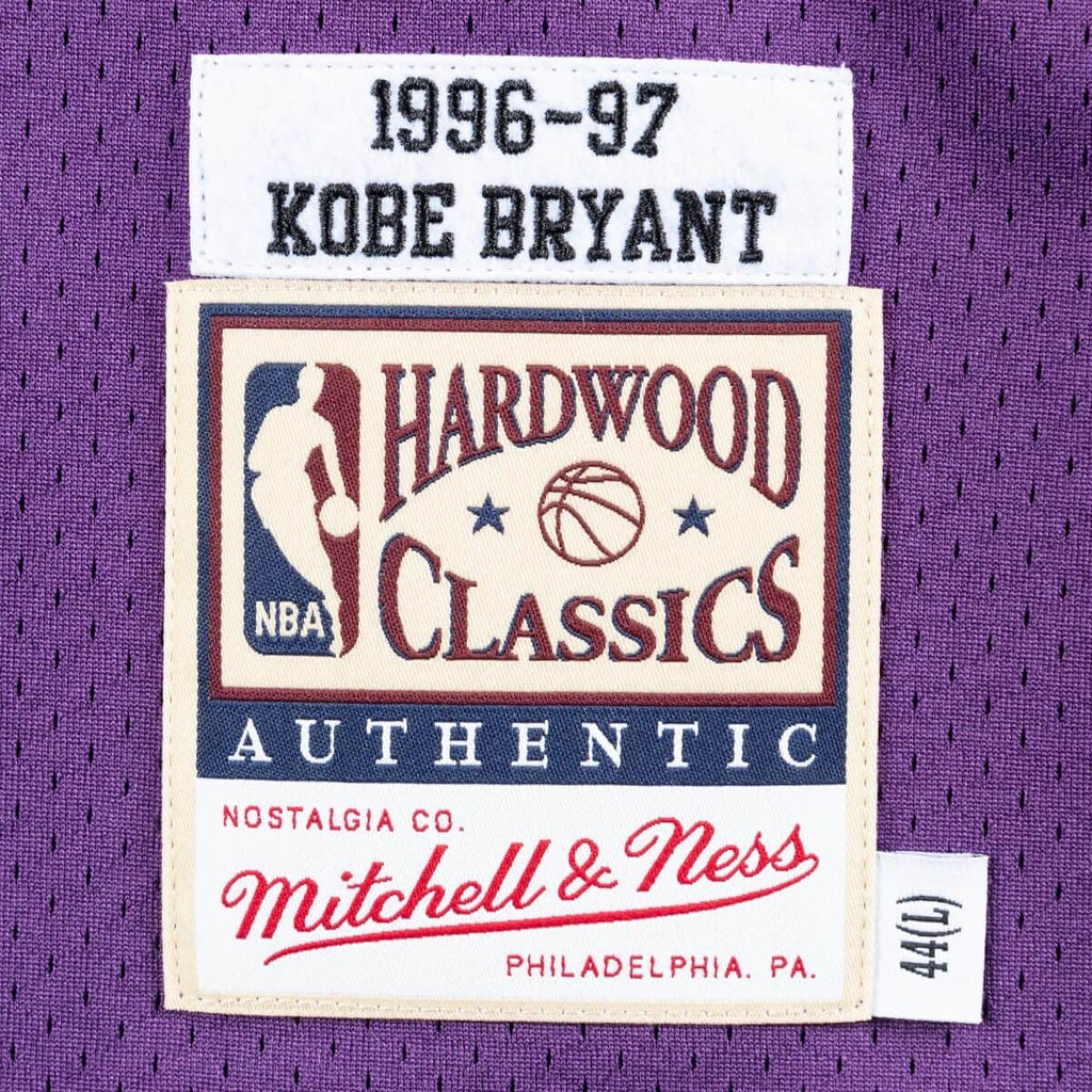 M&N Authentic Jersey Kobe Bryant #8 LA Lakers 1996-97 'Purple'