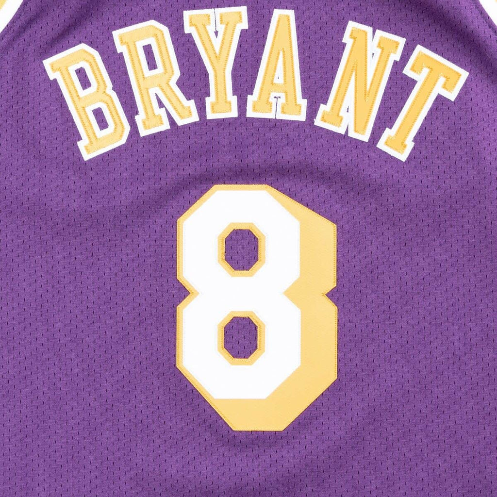 M&N Authentic Jersey Kobe Bryant #8 LA Lakers 1996-97 'Purple