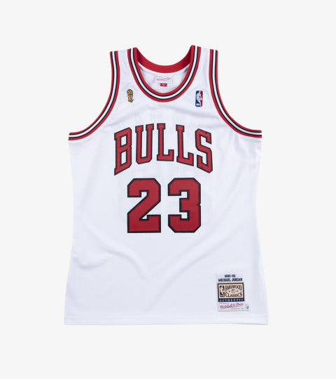 Mitchell & Ness Authentic Jersey Chicago Bulls Michael Jordan 'White'