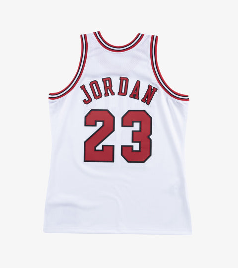 Mitchell & Ness Authentic Jersey Chicago Bulls Michael Jordan 'White'