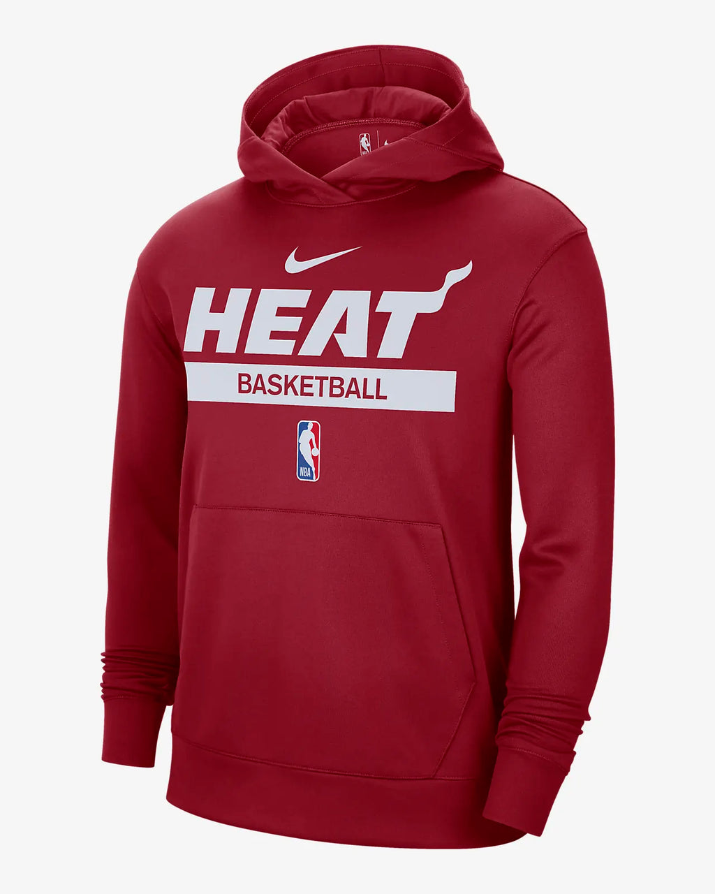 Miami Heat Spotlight Men's Nike Dri-FIT NBA Pullover Hoodie 'Tough Red'