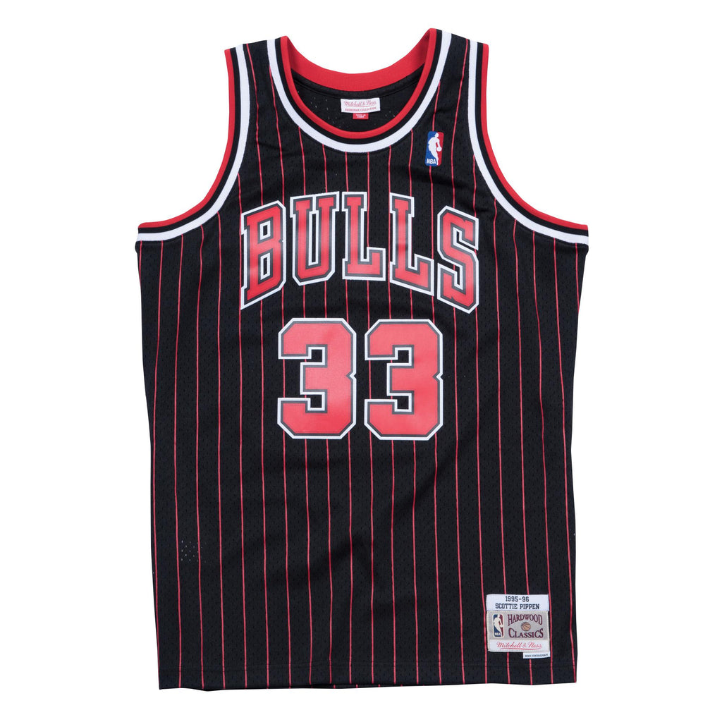 Mitchell & Ness NBA Chicago Bulls Scottie Pippen 1995-1996 'Black'