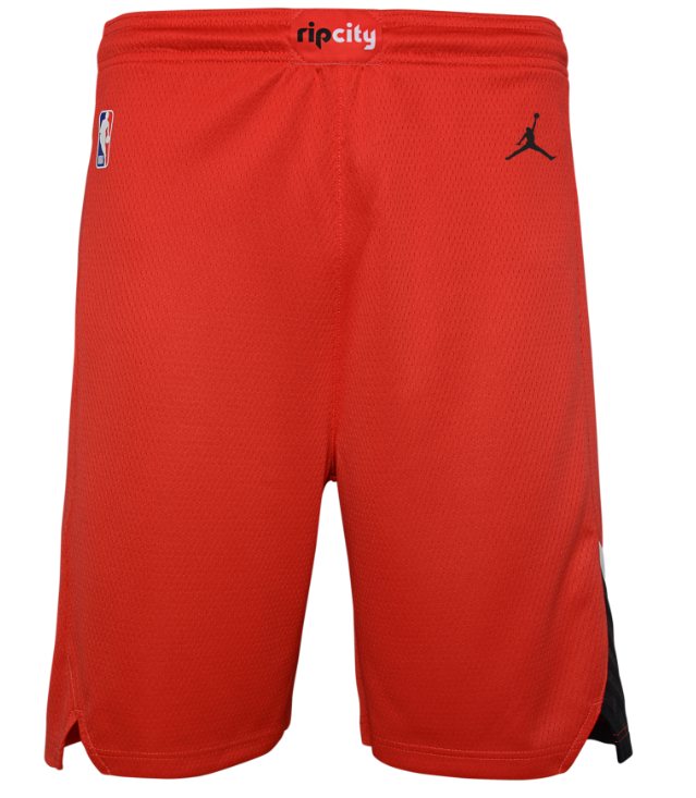 Portland Trail Blazers Statement Edition Jordan NBA Swingman Shorts Kids 'Red'