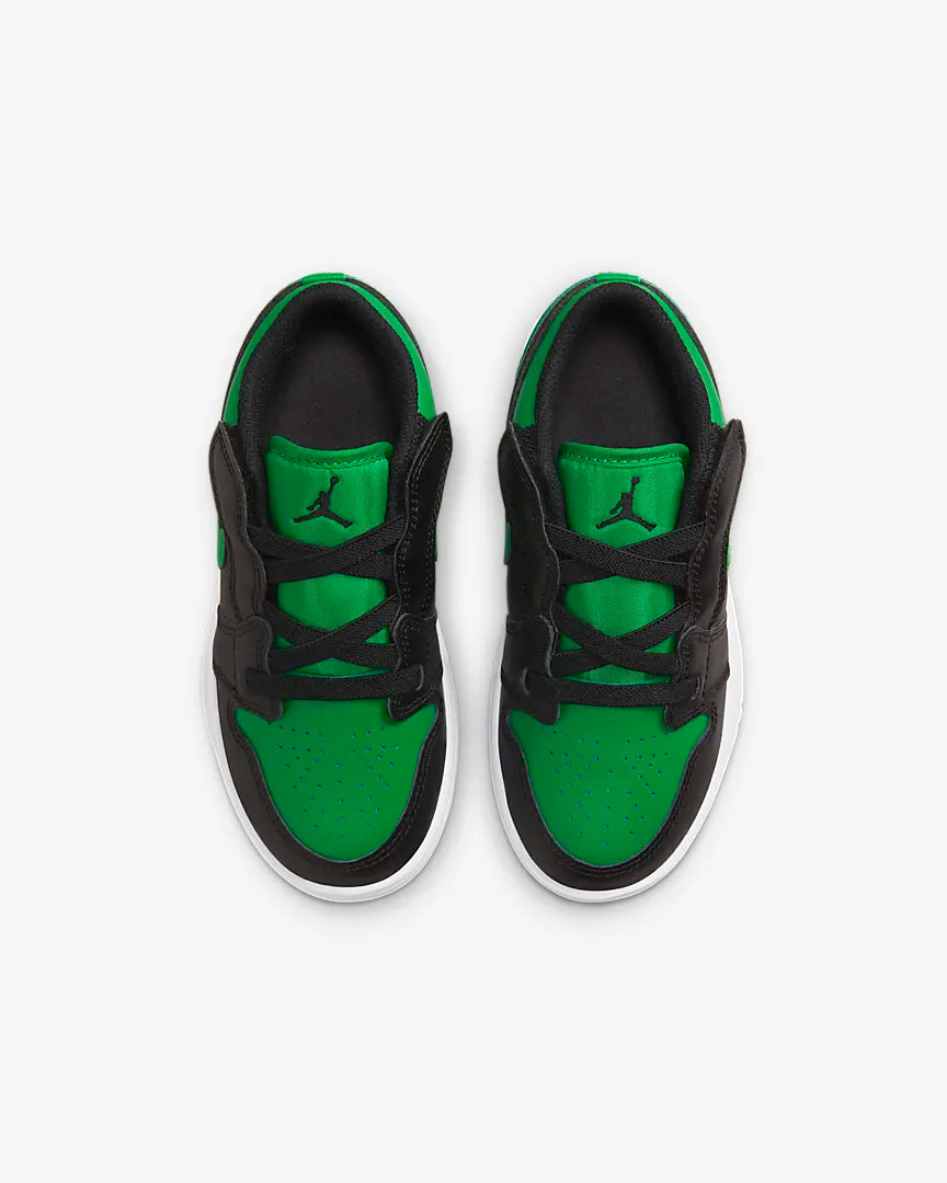 Jordan 1 Low Alt Younger Kids' Shoe (PS) 'Black/Green/White'