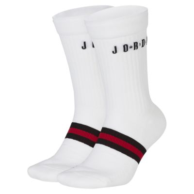 Jordan Legacy Socks 'White/Red'