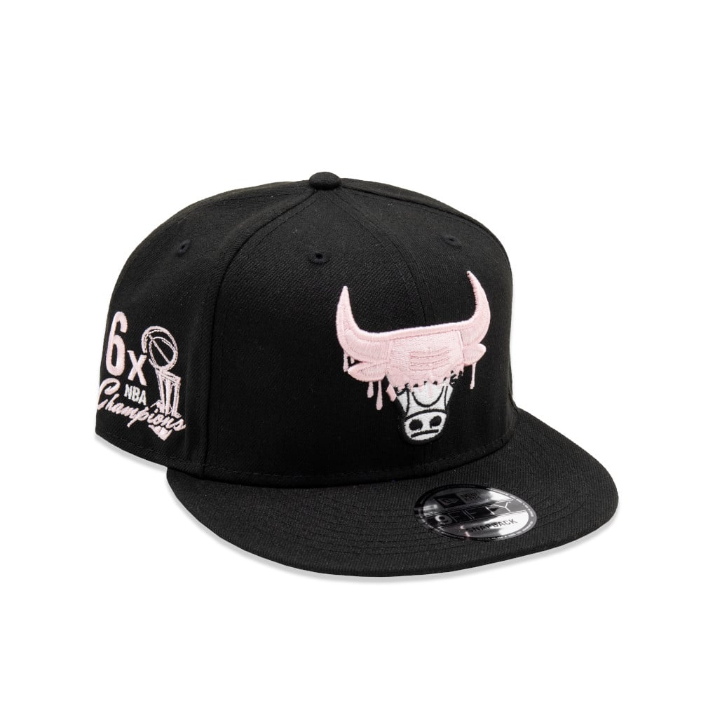 New Era Chicago Bulls Team Drip 9FIFTY(R) 'Black/Pink'