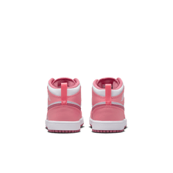 Jordan 1 Mid Little Kids' Shoes (PS) 'Corral/White/Berry'