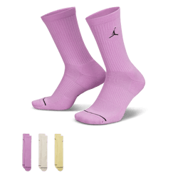 Jordan Everyday Crew Socks (3 pairs) 'Multi Color'