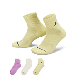Jordan Everyday Ankle Socks (3 Pairs) 'Multi'