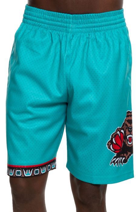 Mitchell & Ness Memphis Grizzlies Swingman Shorts 'Teal'