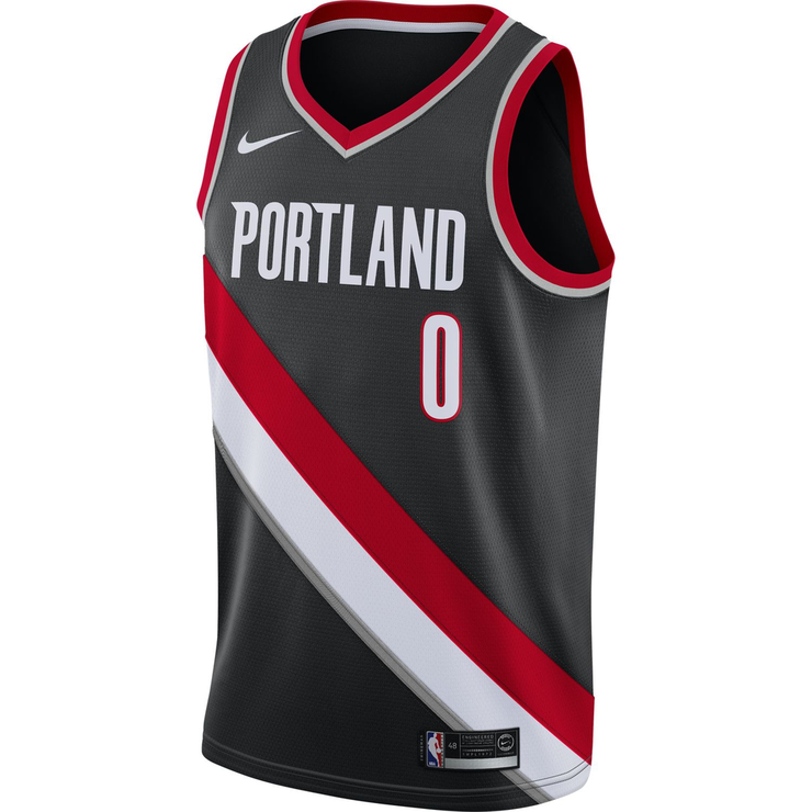 Nike Kids Swingman Icon Jersey Portland Trail Blazers 'Damian Lillard'