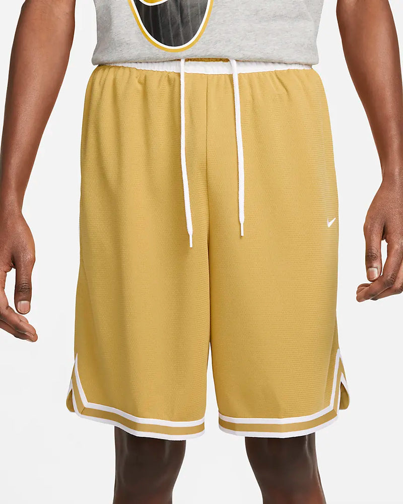 Nike Dri-FIT DNA Men's Basketball Shorts 'Gold/White'