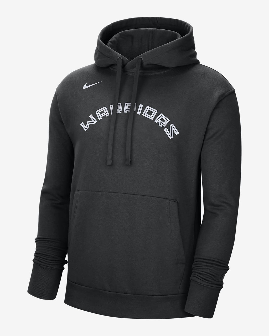 Nike Fleece Essential Golden State Warriors City Edition Boys Pullover 'Black''