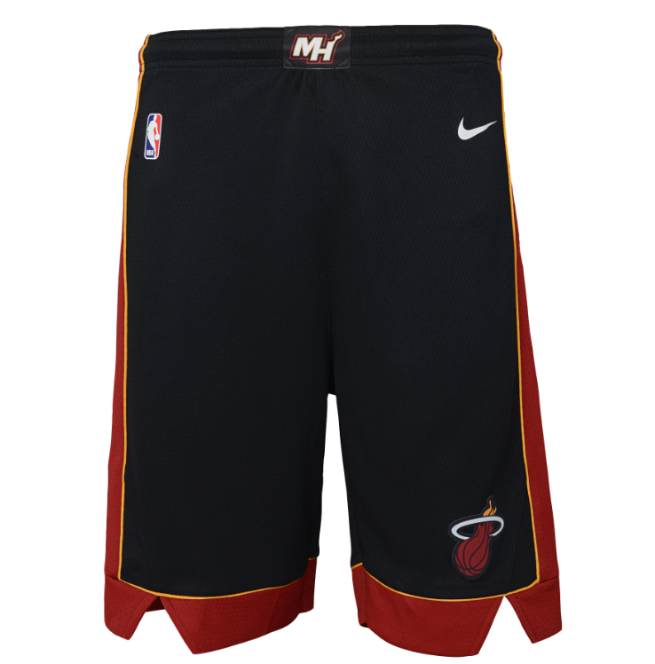 Miami Heat Icon Edition 2020 Nike NBA Swingman Shorts Kids 'Black'