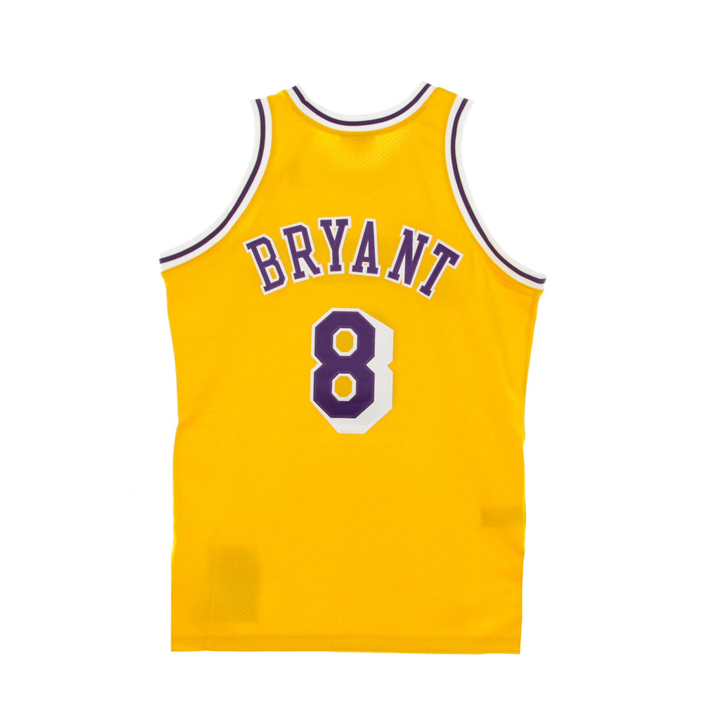 M&N Authentic Jersey Kobe Bryant #8 LA Lakers 1996-97 'Yellow'