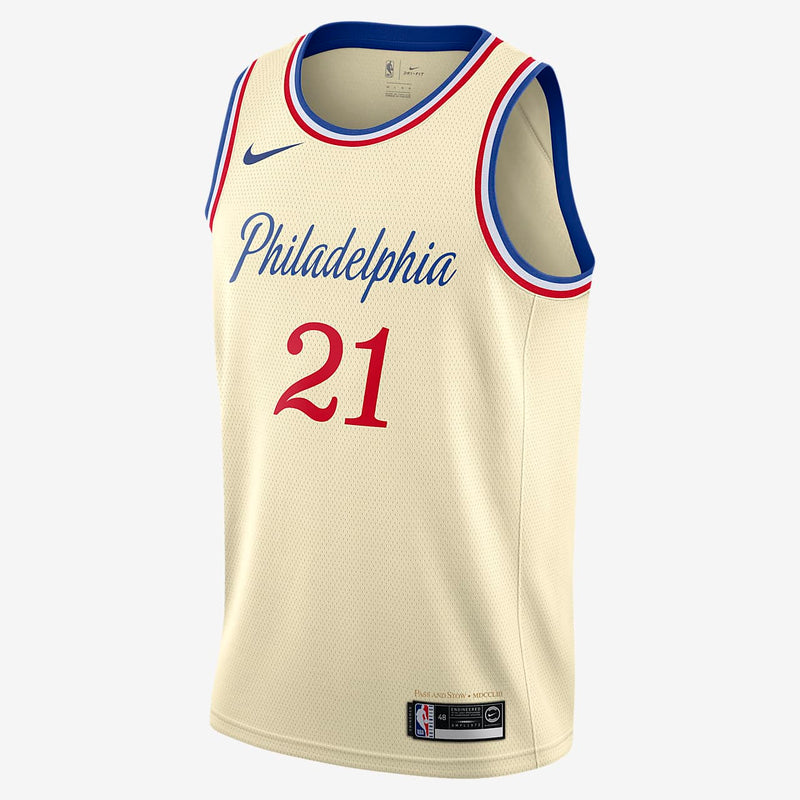 Nike Swingman City Edition Kids Jersey Philadelphia 76ers 'Joel Embiid'