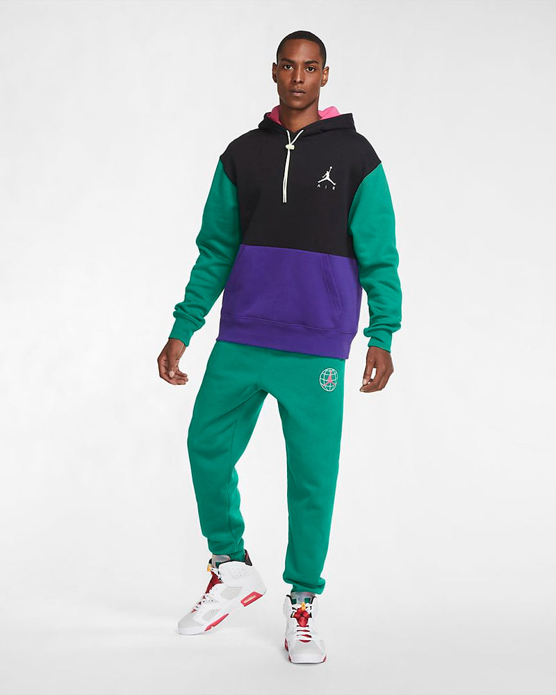 Jordan Winter Utility Jumpman Men's Fleece Pants 'Neptune Green'