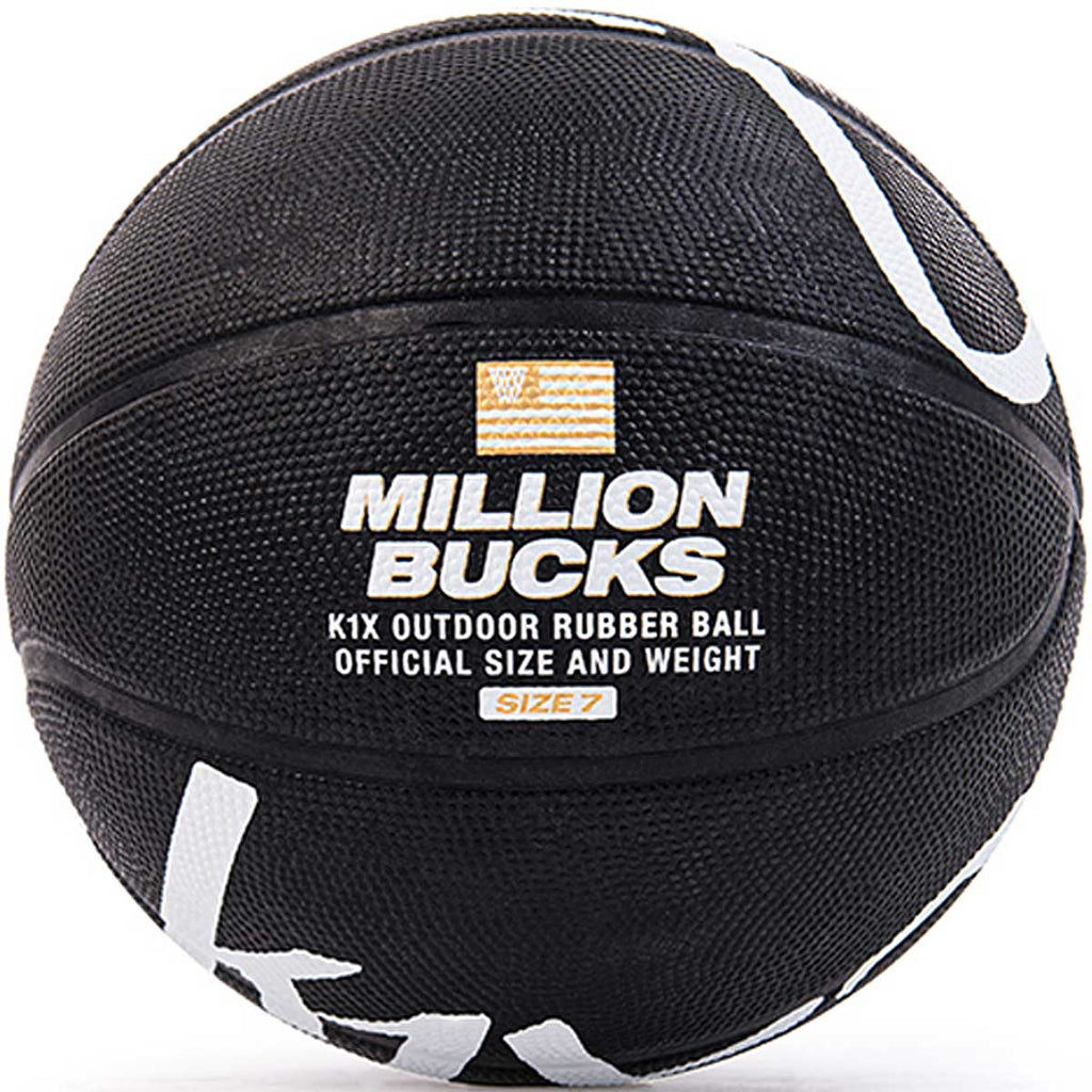 K1X Million Bucks Basketball size 7 'Black/White'