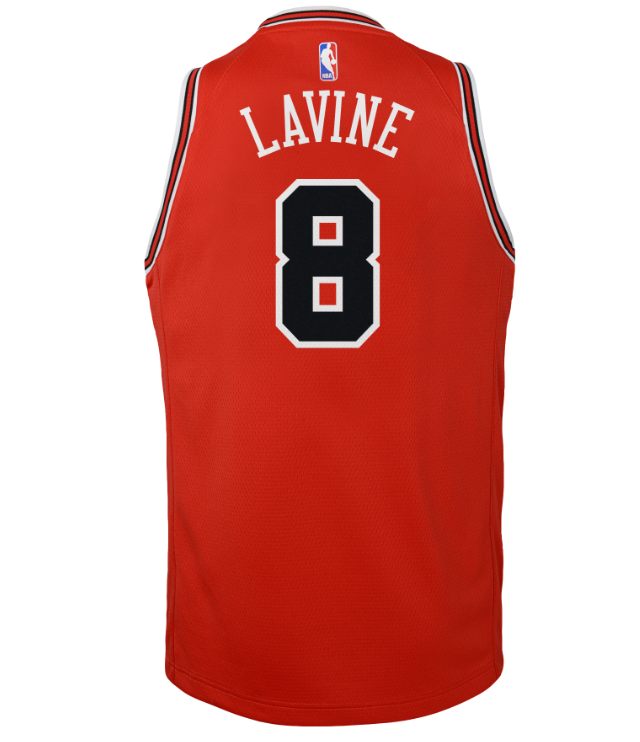 Nike Swingman Icon Kids Jersey Chicago Bulls 'Zach Lavine'
