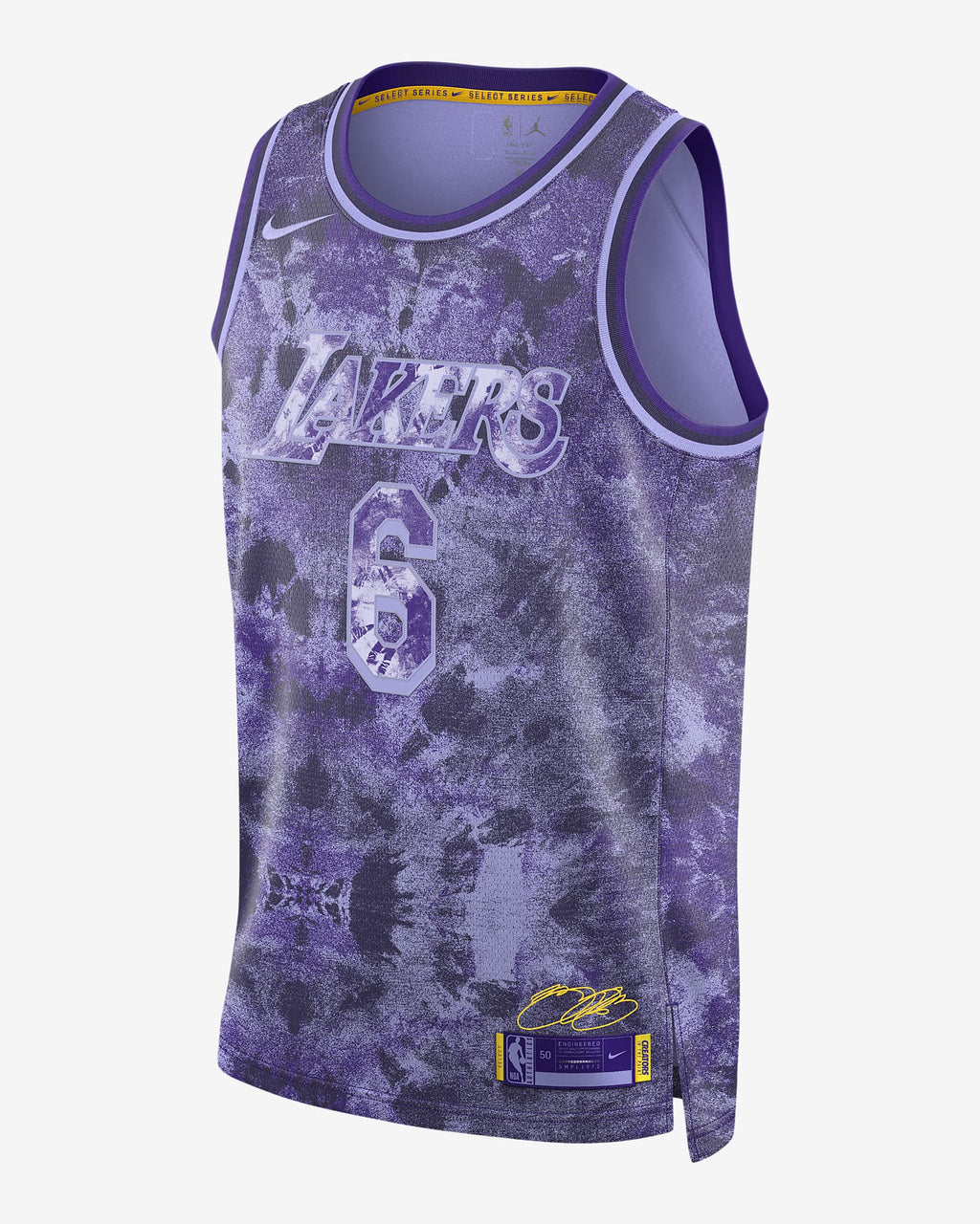 LeBron James Los Angeles Lakers 2022/23 Select Series Men's Nike Dri-FIT NBA Swingman Jersey 'Purple'