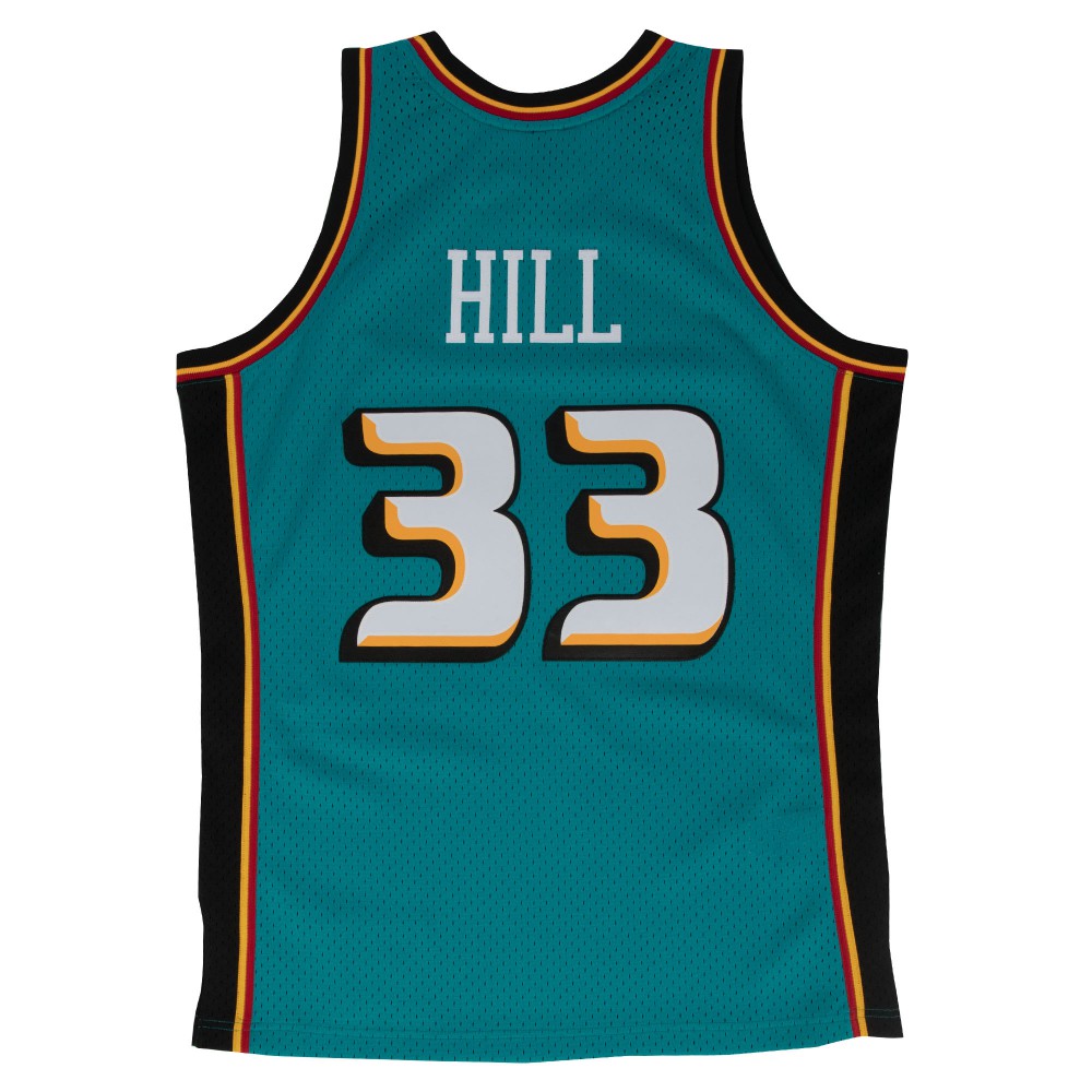 Mitchell & Ness NBA Grant Hill Detroit Pistons 1998-99 Swingman Jersey 'Teal'