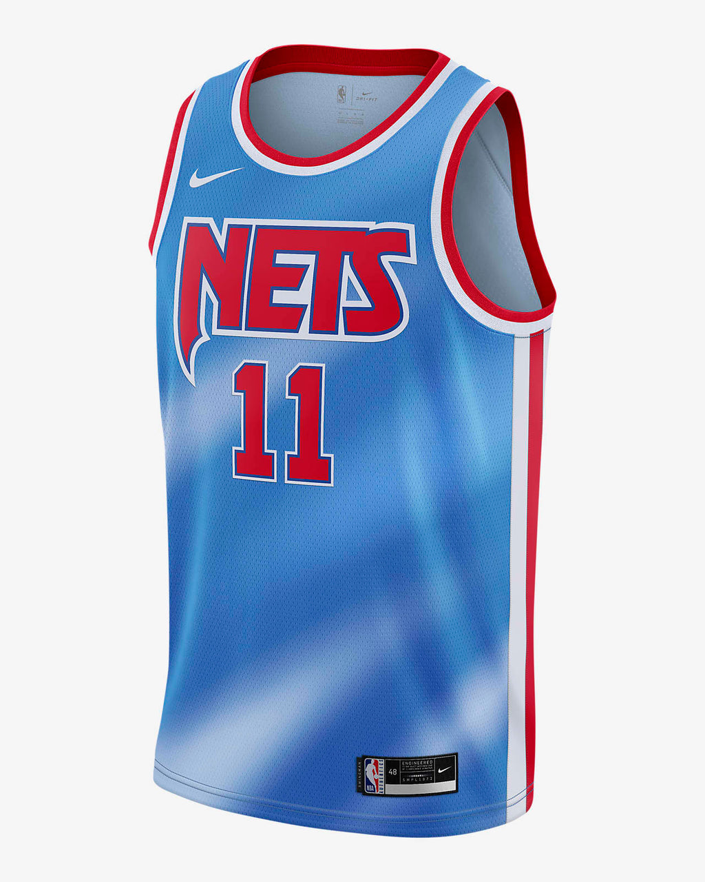 Kyrie Irving Brooklyn Nets Classic Edition 2020 Nike NBA Swingman Jersey 'Blue/Red'